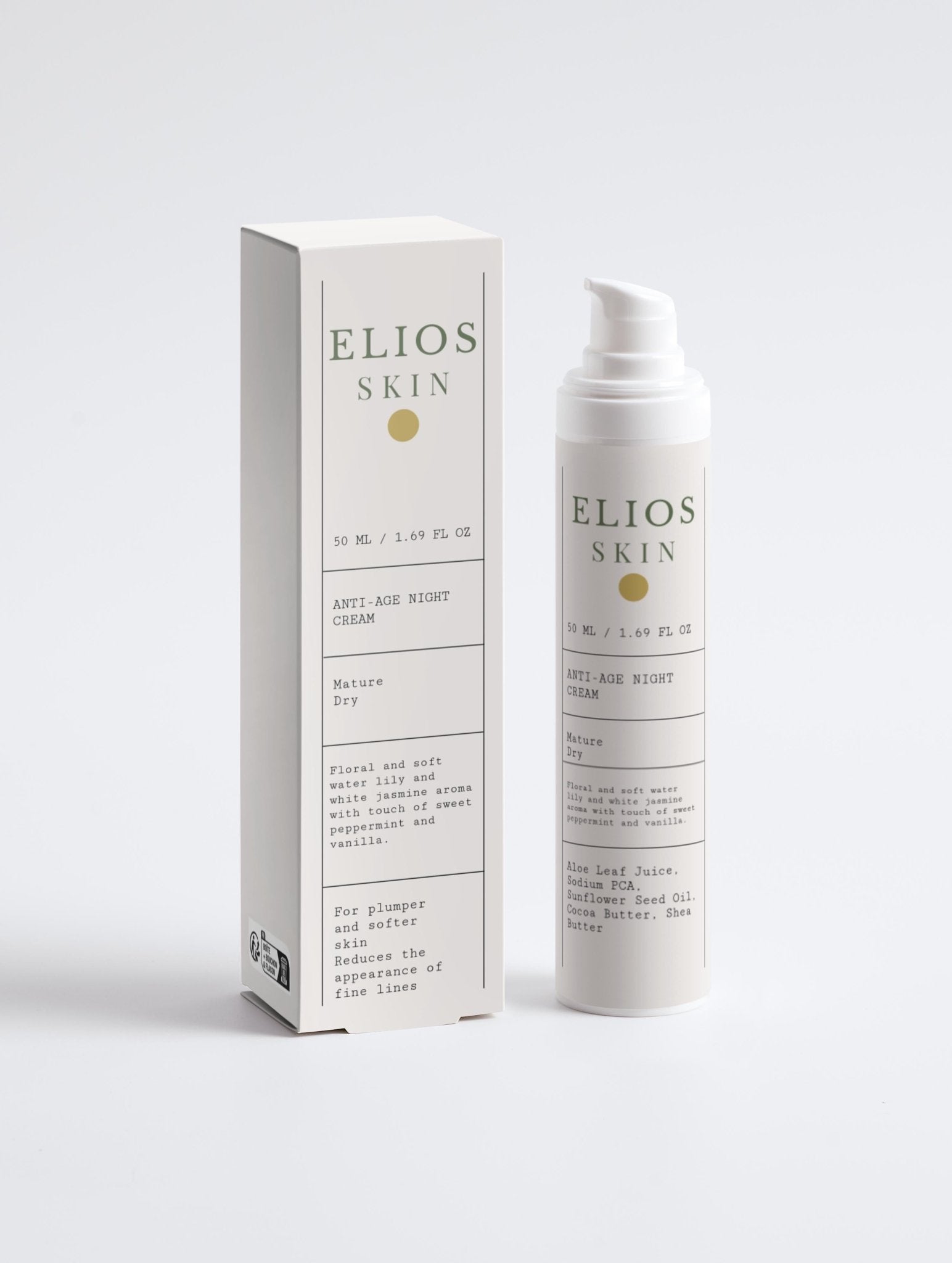 Anti - Aging Night Cream - Elios Skin