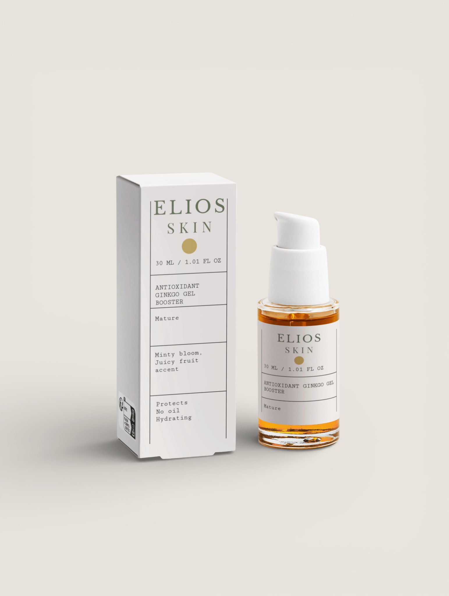 Antioxidant Ginkgo Gel Booster - Elios Skin