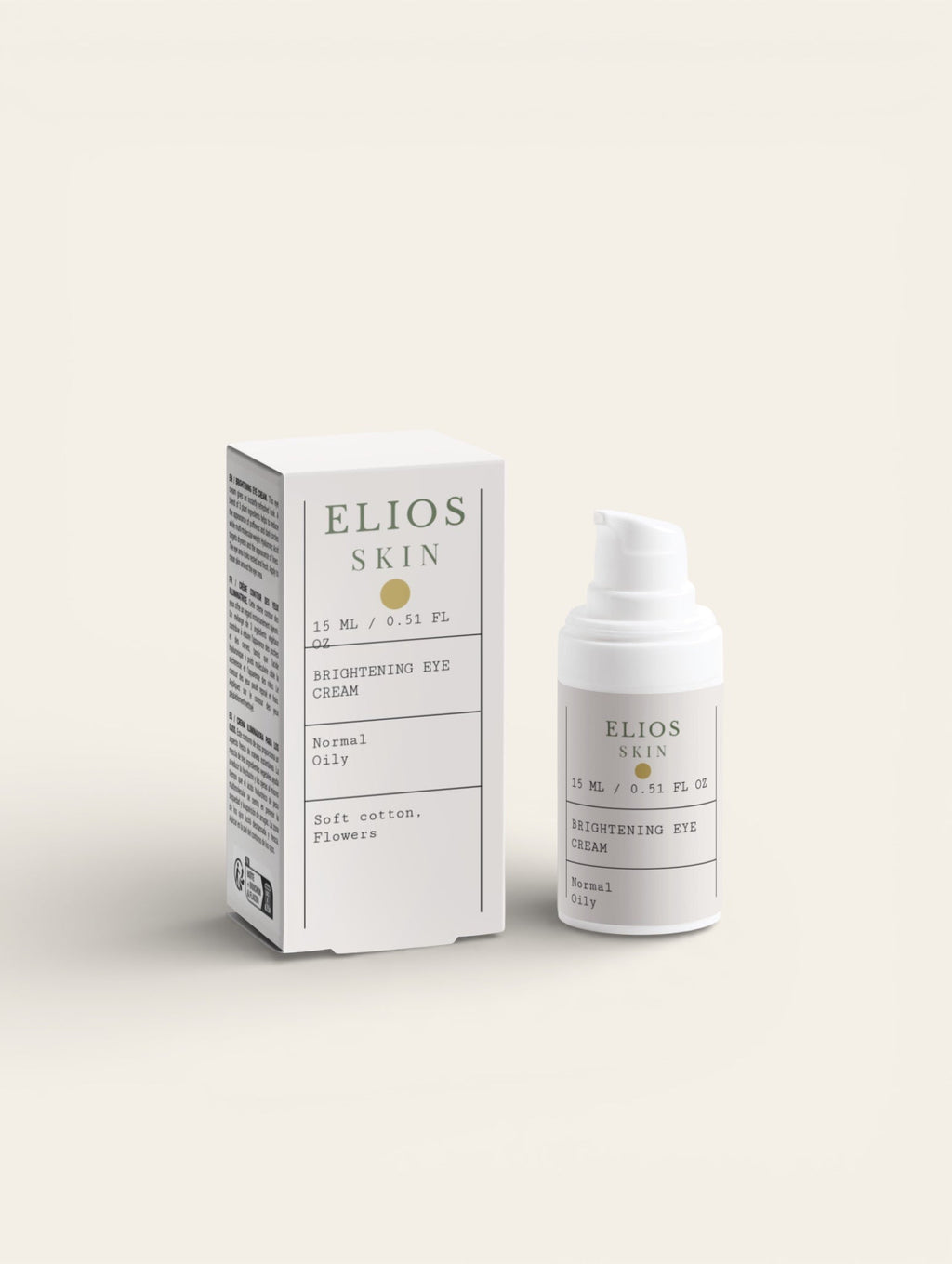 Brightening Eye Cream - Elios Skin