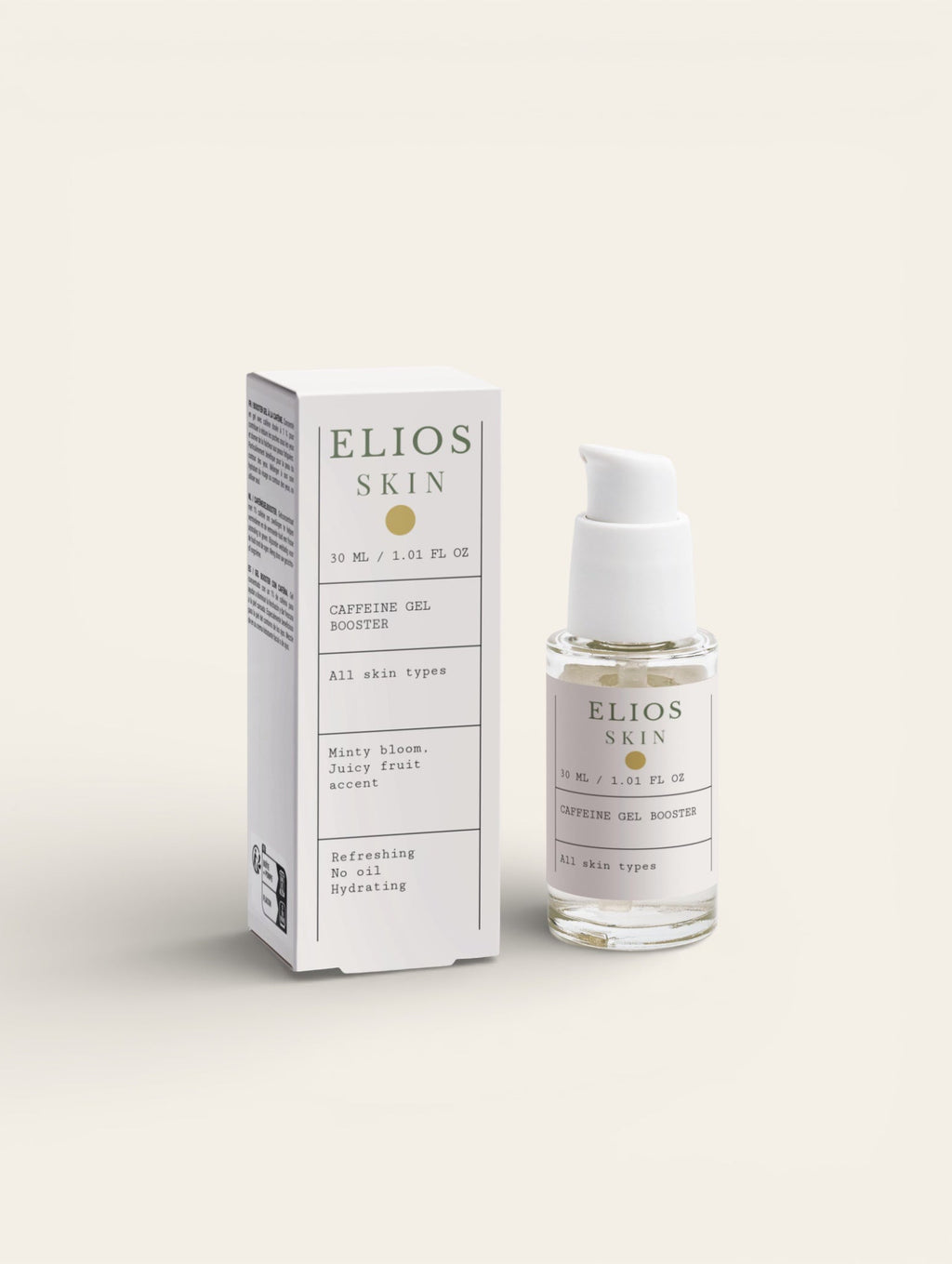 Caffeine Gel Booster - Elios Skin