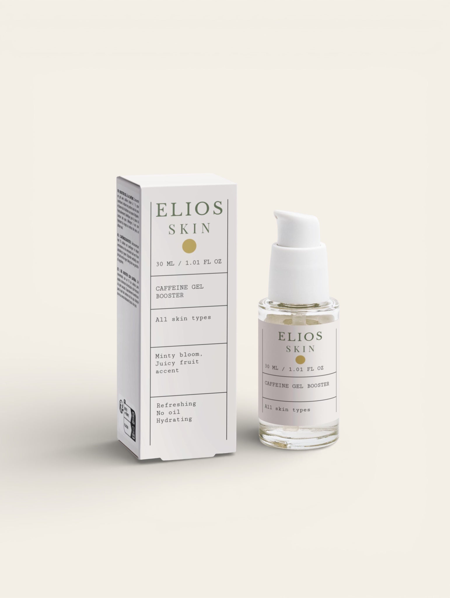 Caffeine Gel Booster - Elios Skin