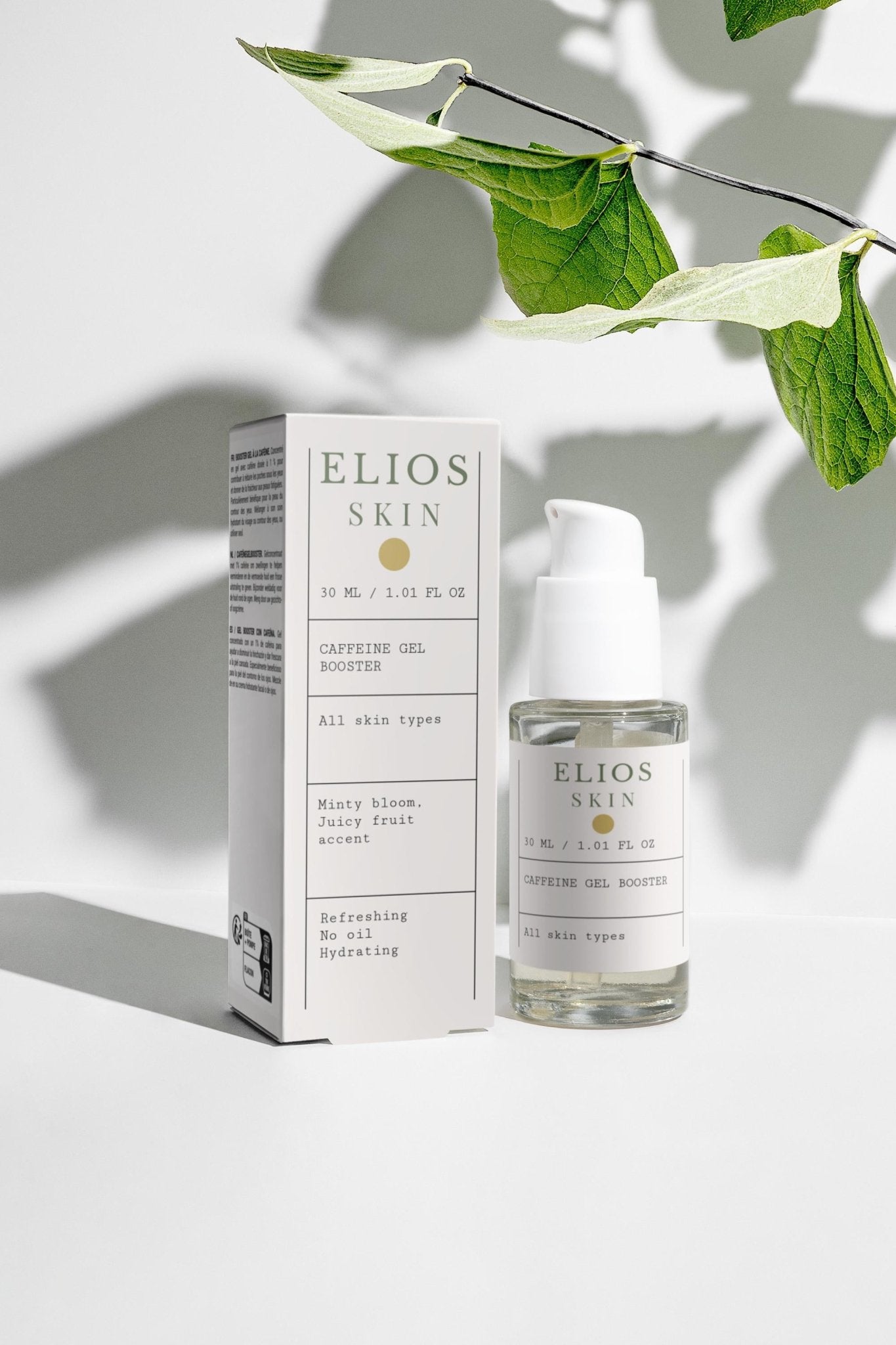 Caffeine Gel Booster - Elios Skin