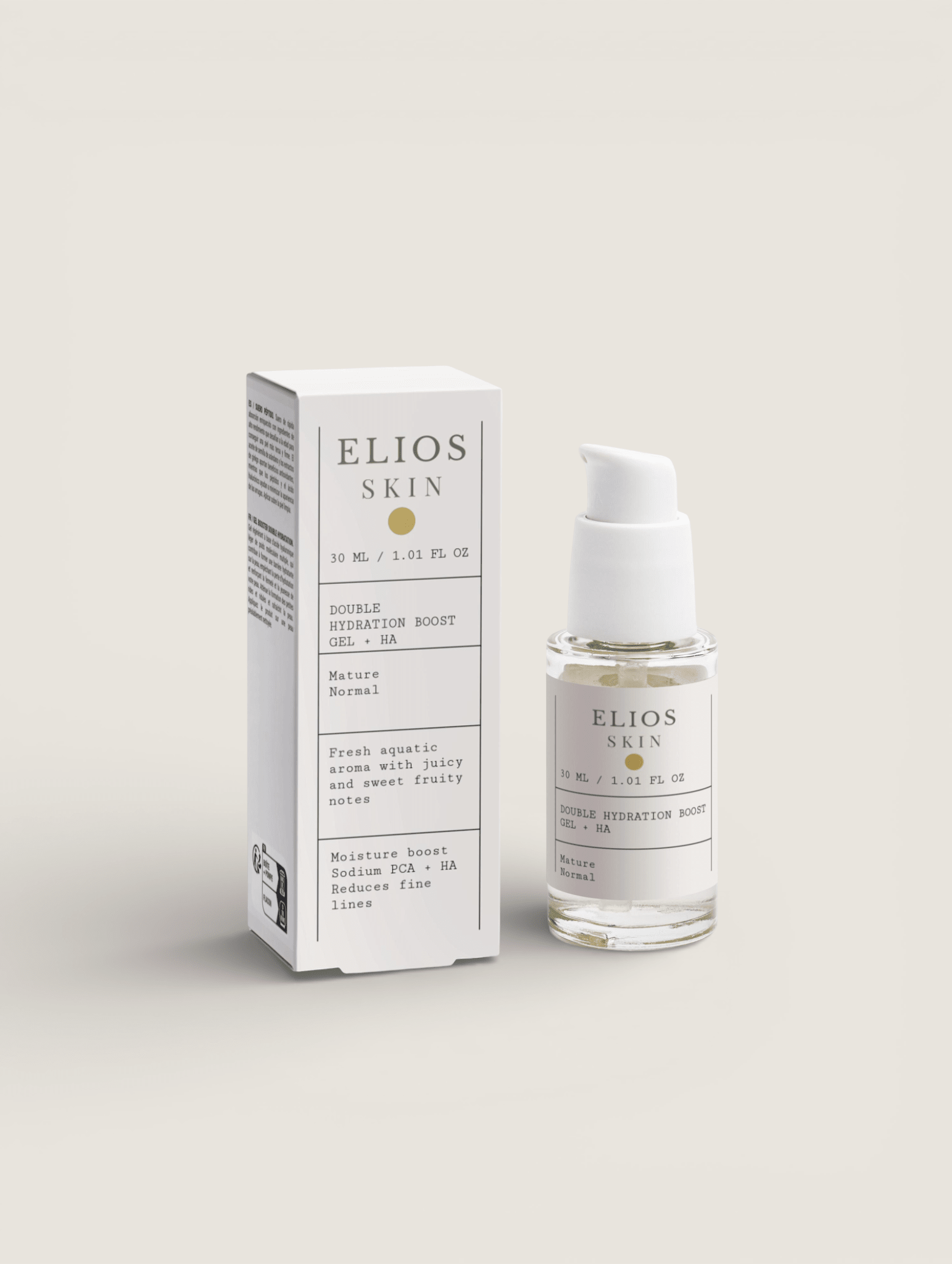 Double Hydration Boost Gel + HA - Elios Skin