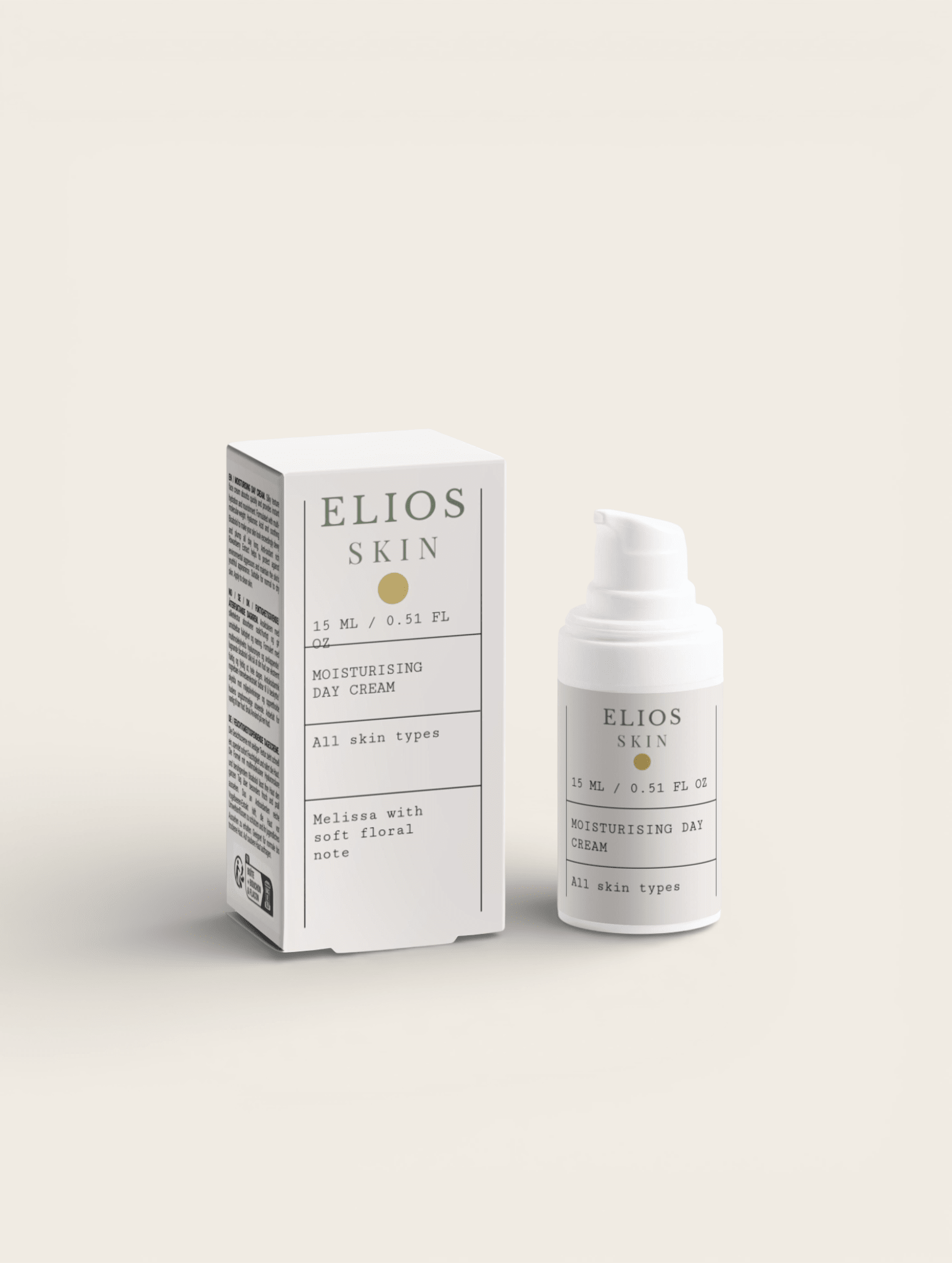 Moisturizing Day Cream - Elios Skin