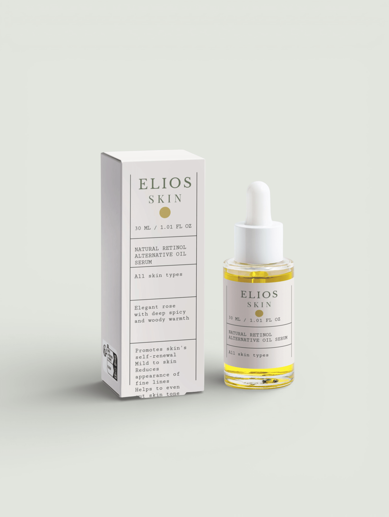 Natural Retinol Alternative Oil Serum - Elios Skin